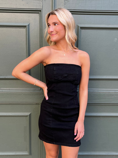 No Boundaries Dress(black)