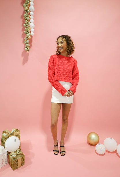 Chaya Sweater(red)