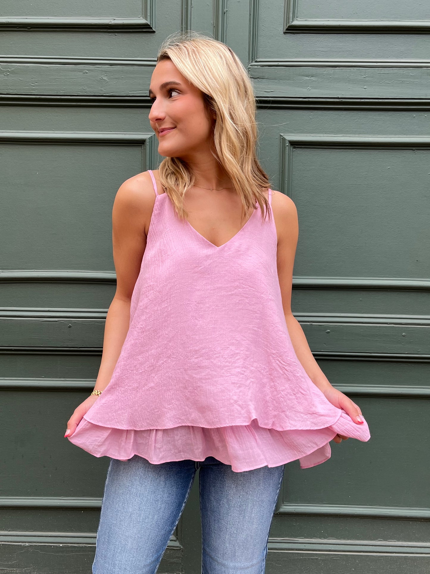 Pink Daisy Top