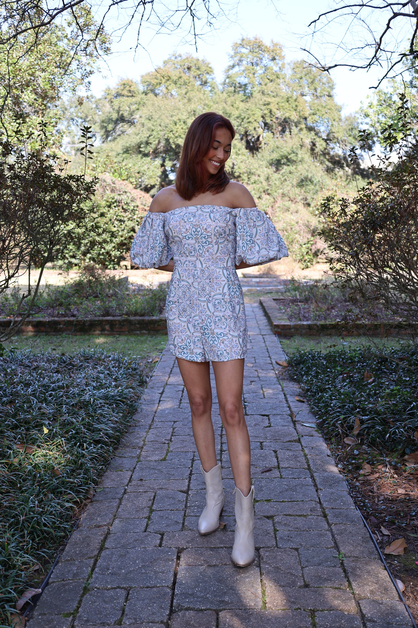 Paisley Romper