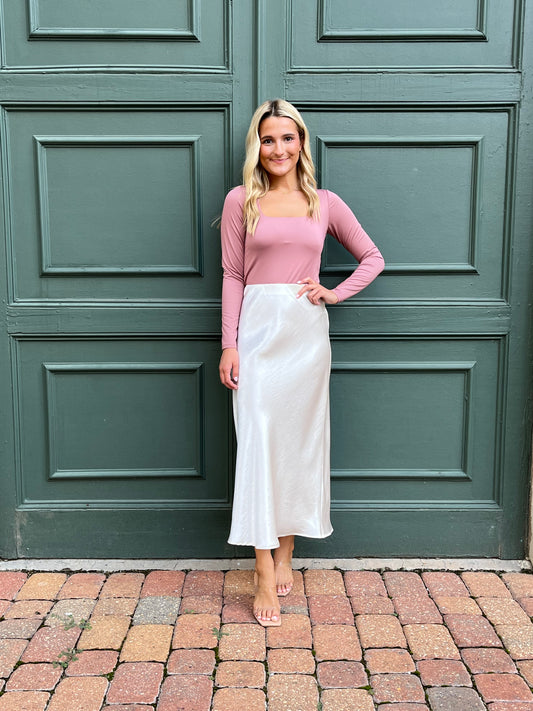 Morgan Skirt(Cream)