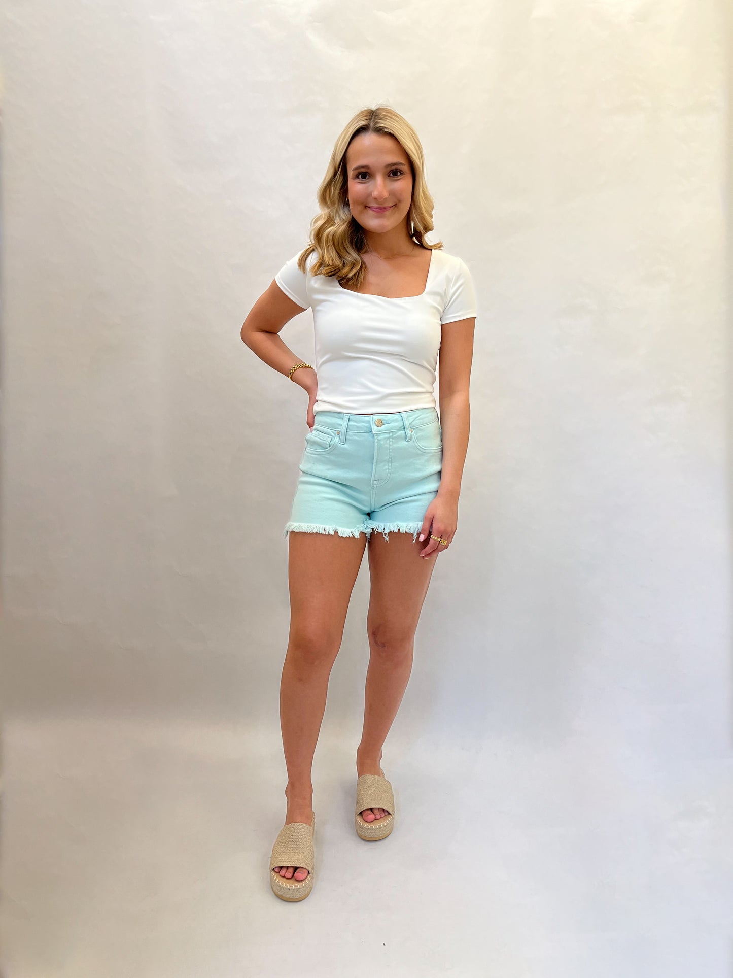 Lucky Shorts(Baby Blue)